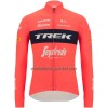 Wielershirt 2023 Trek-Segafredo Lange Mouw Roze